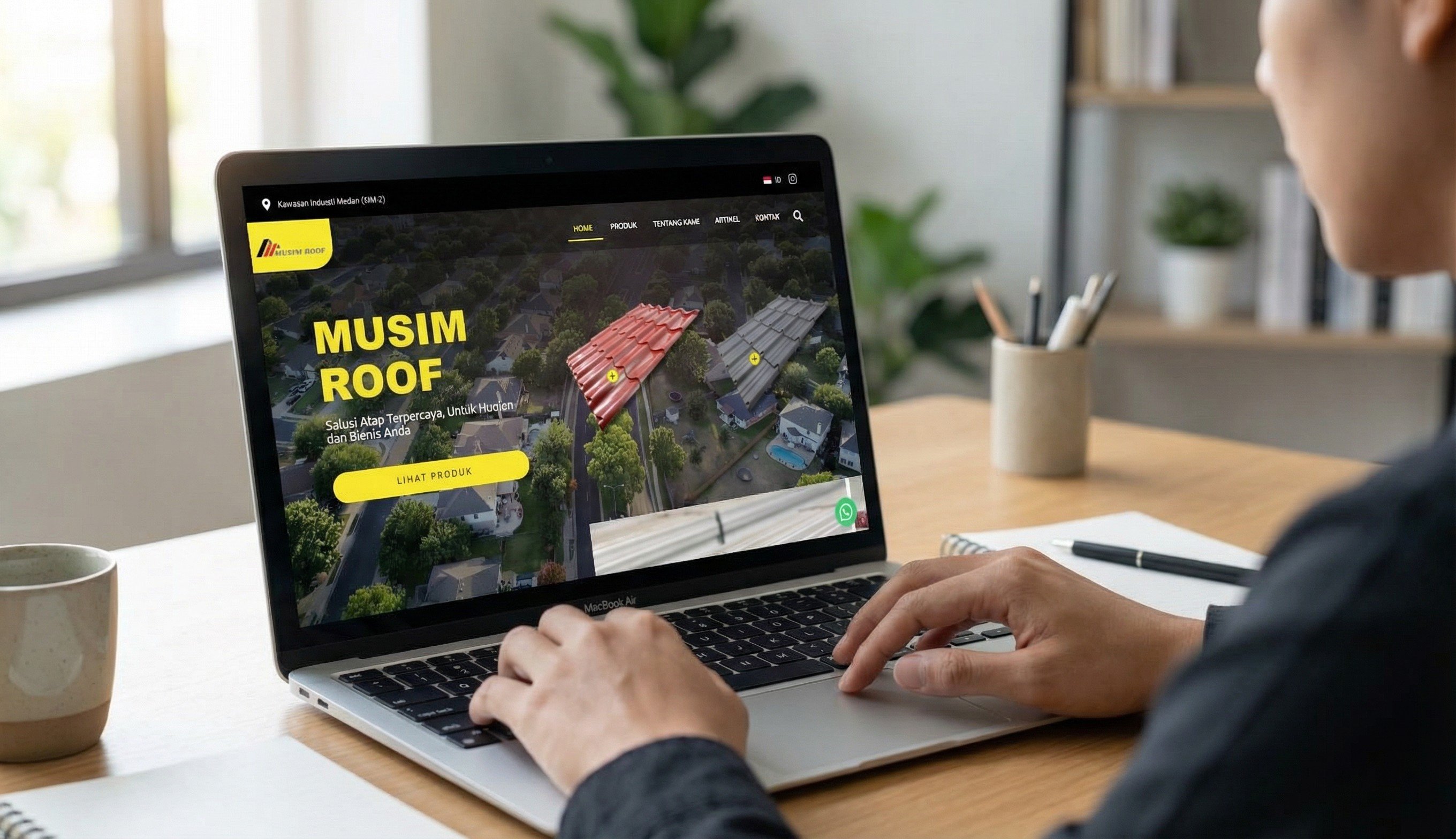 MUSIM GROUP – Corporate Website & Product Catalog